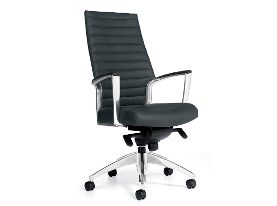 Upholstered High Back Knee-Tilter